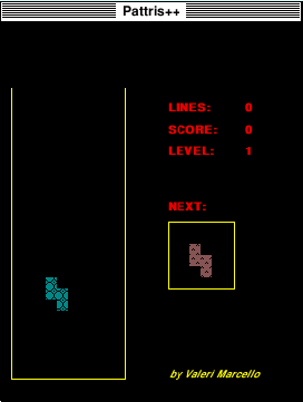 Pattris++ gameplay