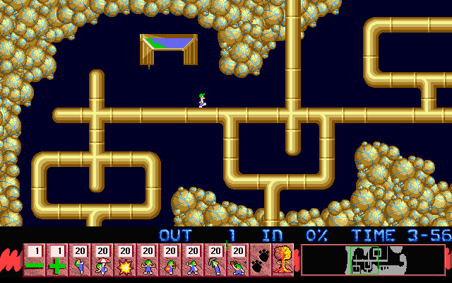 Oh No! More Lemmings Demo gameplay