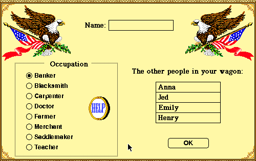 The Oregon Trail gameplay