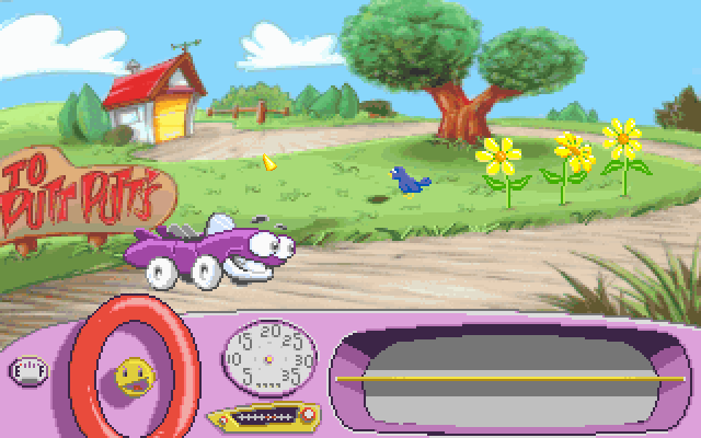 Putt-Putt Joins the Parade gameplay