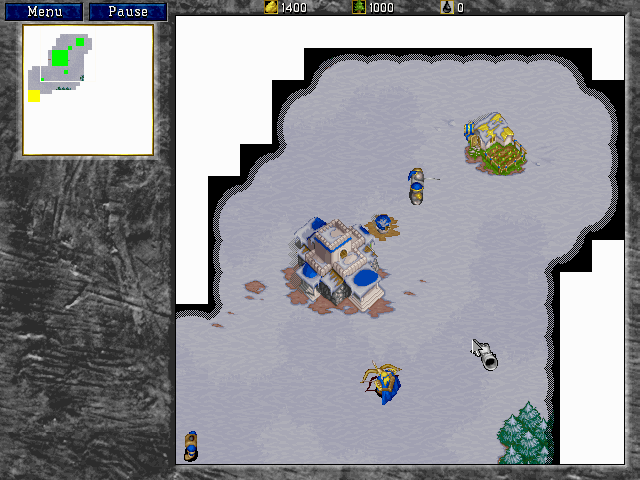 Warcraft II: Tides of Darkness gameplay