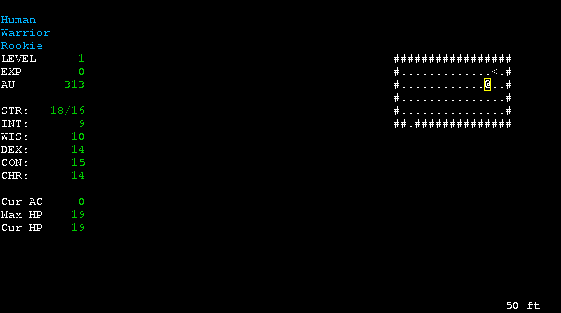 Angband gameplay