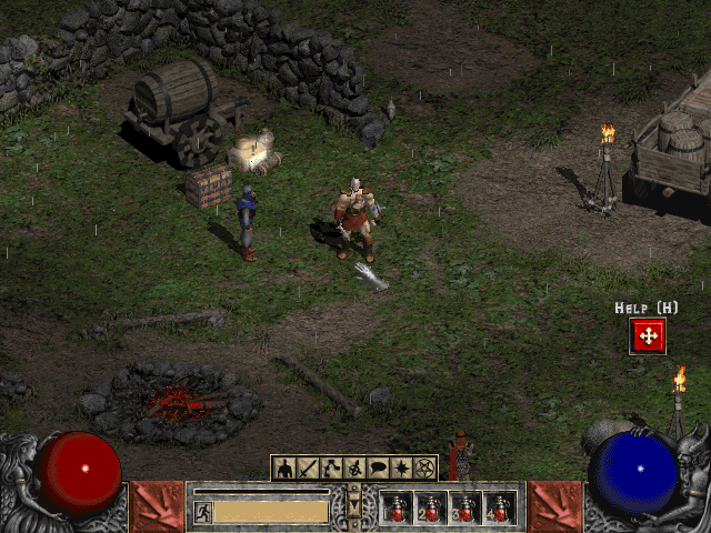 Diablo II Shareware gameplay