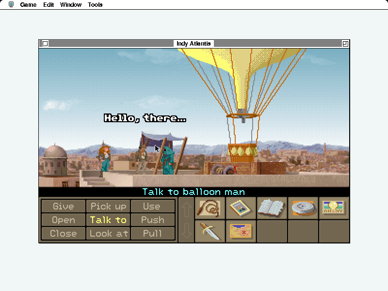 Indiana Jones and the Fate of Atlantis gameplay