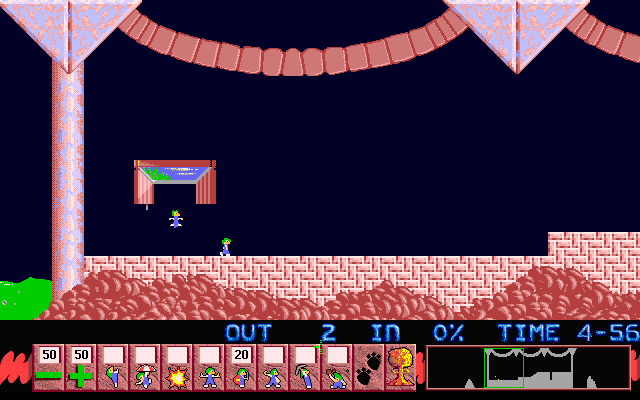 Lemmings gameplay