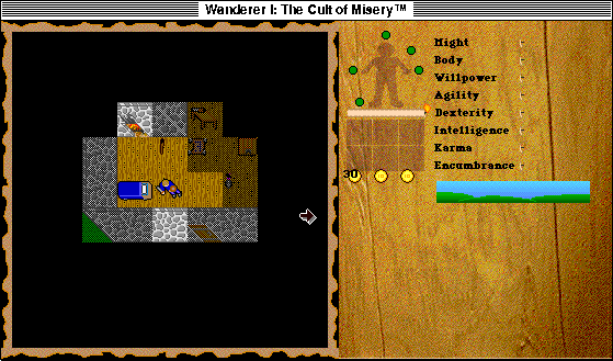 Wanderer I: The Cult of Misery gameplay