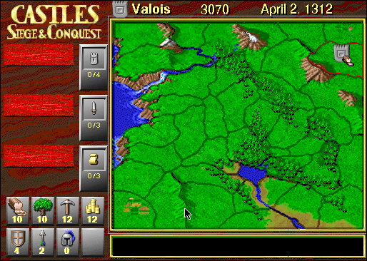 Castles: Siege and Conquest gameplay