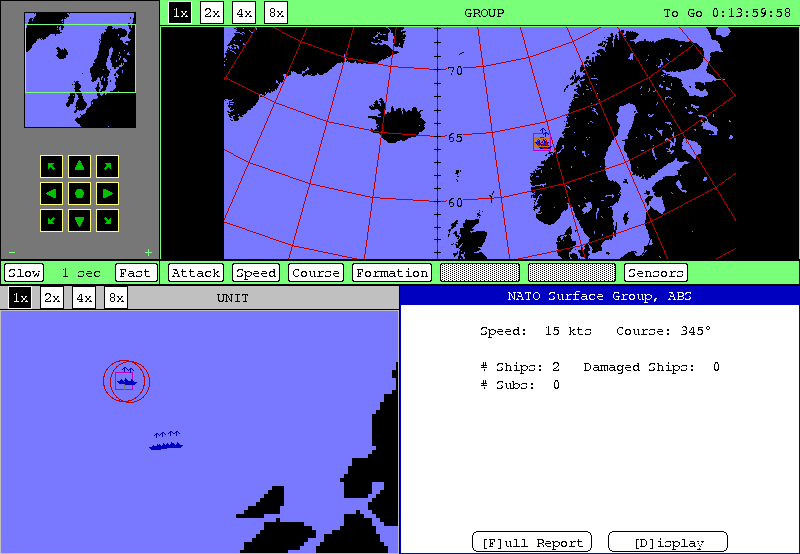 Harpoon Classic gameplay