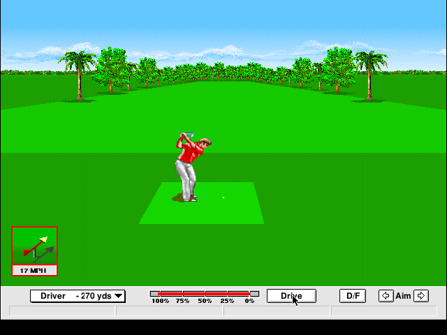 PGA TOUR Golf II Demo gameplay